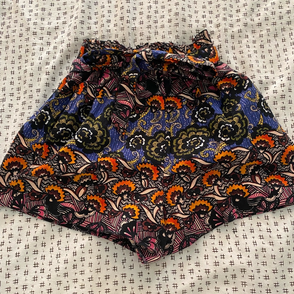 Zara high waisted shorts